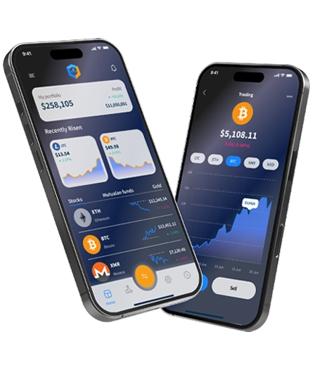 Tresor Tradevia App di Trading Mobile